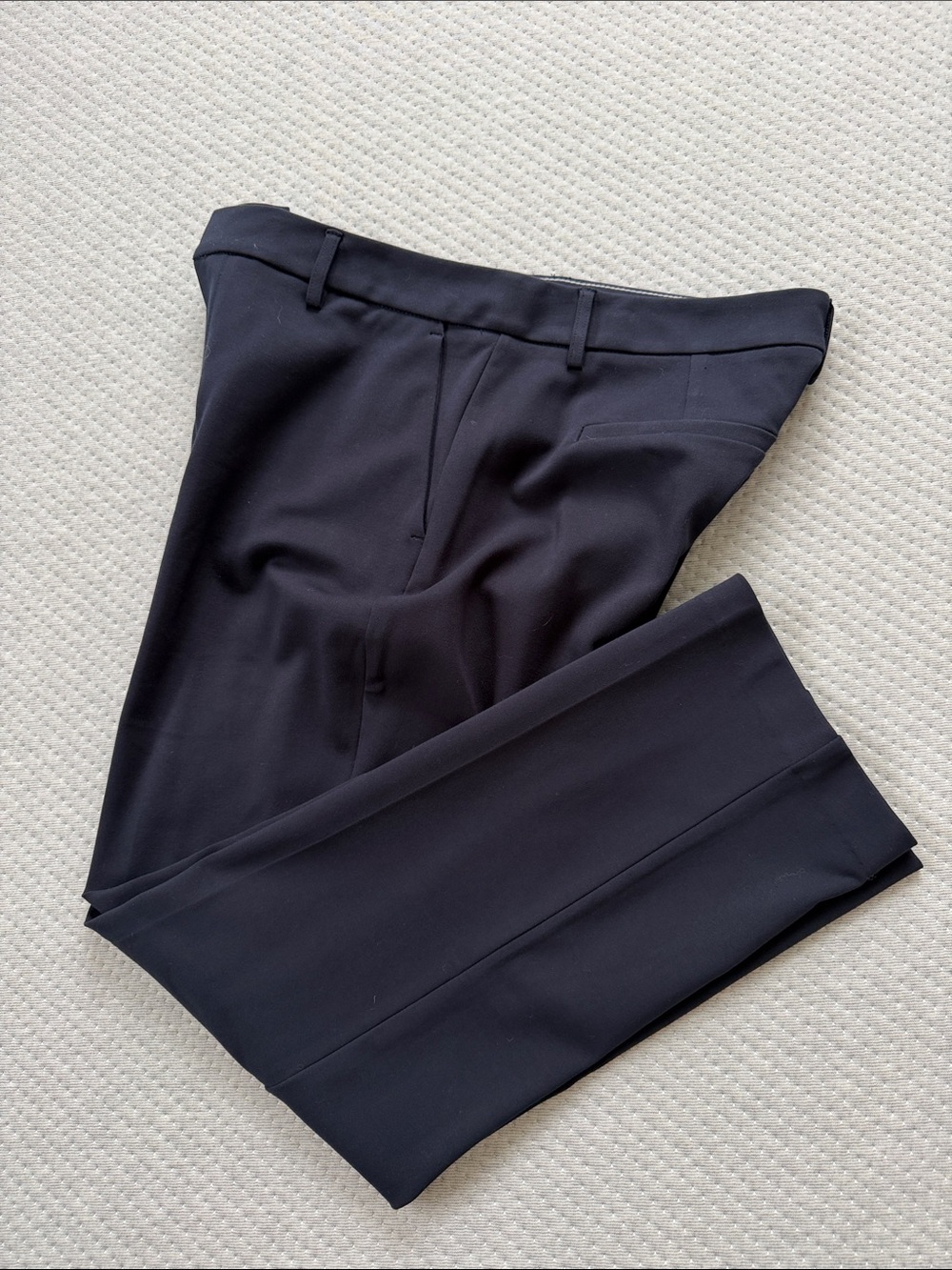 Tommy Hilfiger Dark Blue Women’s Straight Dress Pants